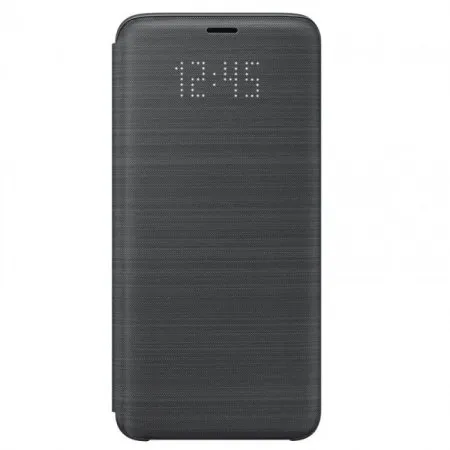 Husă Samsung LED Flip Wallet for Galaxy S9, Orhidee Gri
