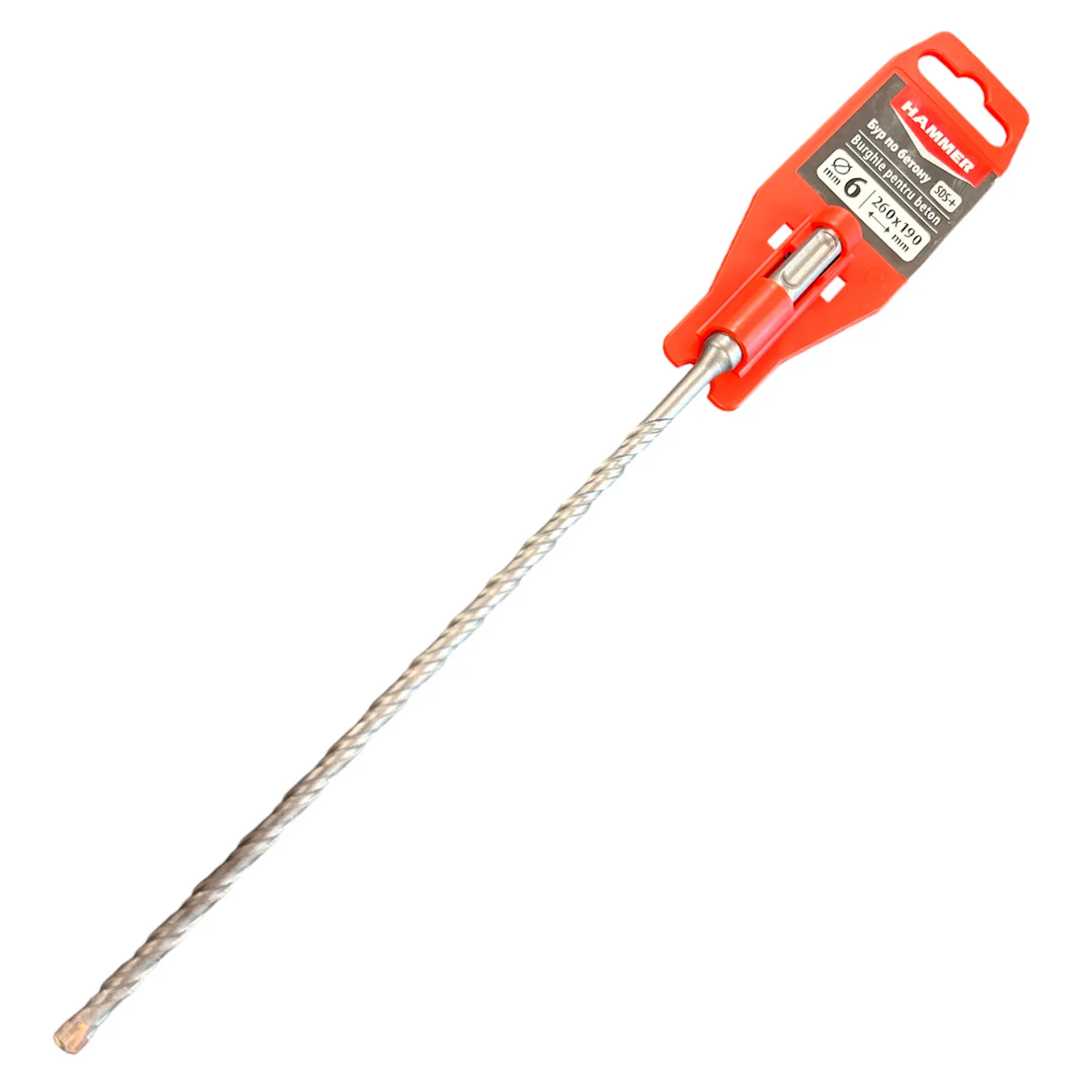 Burghiu p/u beton SDS PLUS 6.0 x 260mm Hammer