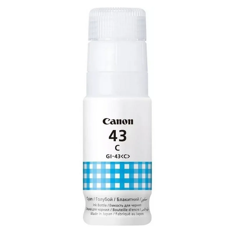 Recipient de cerneală Canon GI-43, 60ml, Cyan