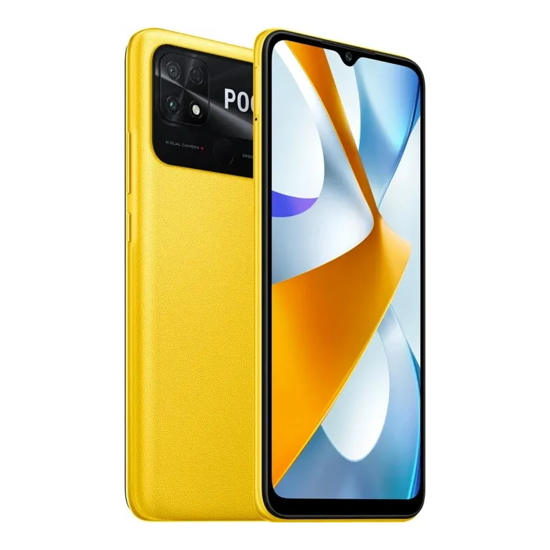 Smartphone Xiaomi Poco C40, 4GB/64GB, Galben