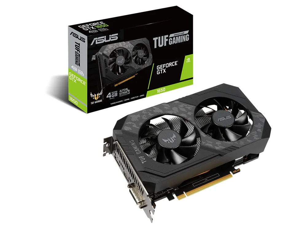 Placă Video ASUS TUF-GTX1650-4GD6-GAMING,  4GB GDDR6 128bit