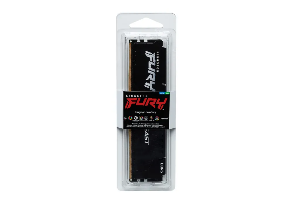 Memorie RAM Kingston FURY Beast, DDR5 SDRAM, 5600 MHz, 8GB, KF556C40BB-8