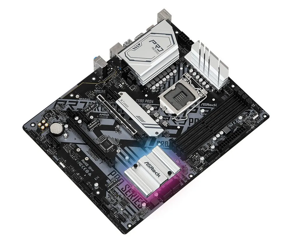 Placă de bază ASRock Z590 Pro4, LGA1200, Intel Z590, ATX