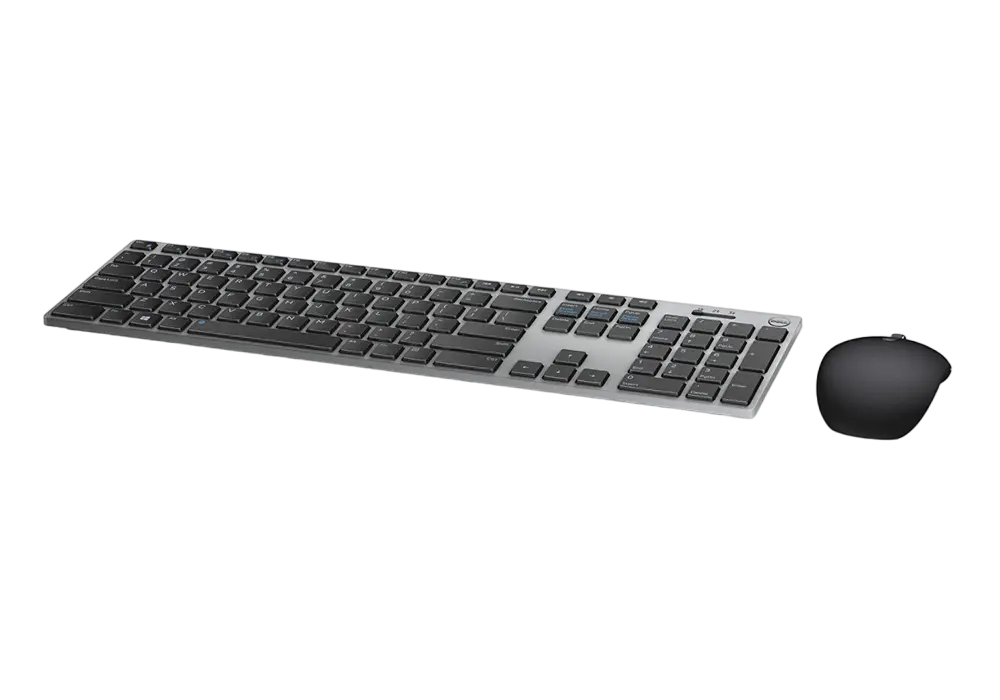 Set Tastatură + Mouse DELL KM717, Fără fir, Negru/Gri