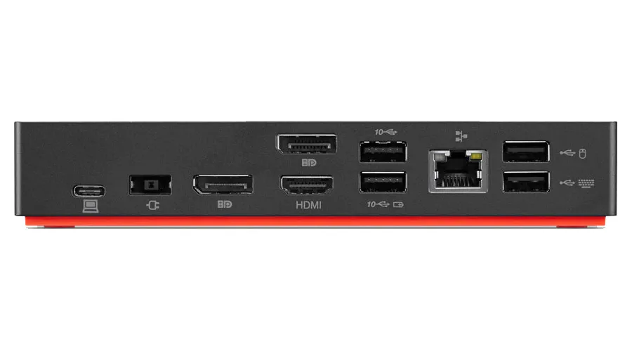 Stație Docking Lenovo 40AF0135EU, Negru
