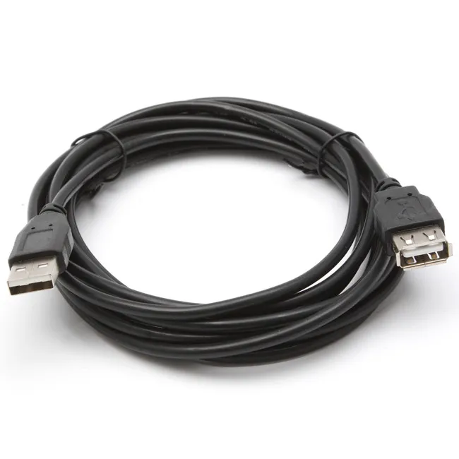 Cablu prelungitor SVEN USB 2.0 Am-Af Extension, USB Type-A (M)/USB Type-A (F), 1,8m, Negru