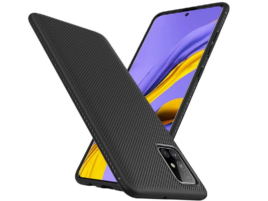 Husă Samsung Antibacterial Case - Samsung Galaxy A41, Negru