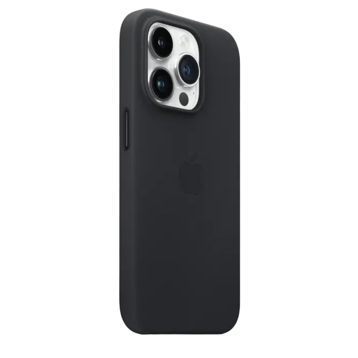 Original iPhone 14 Pro Leather Case with MagSafe - Midnight