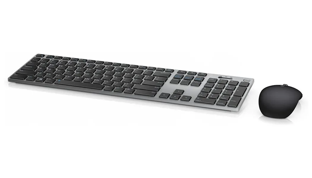 Set Tastatură + Mouse DELL KM717, Fără fir, Negru/Gri