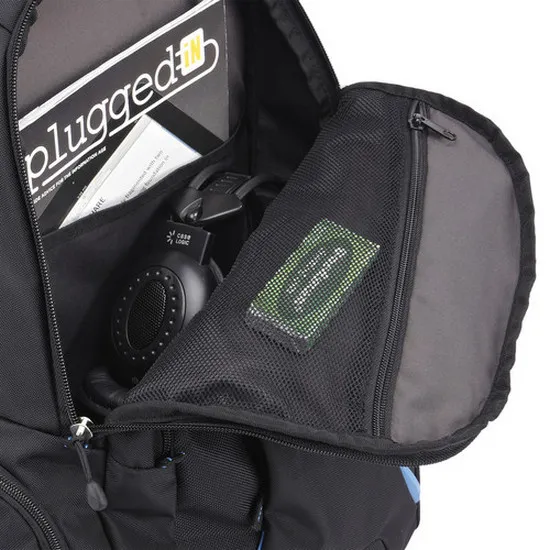 Backpack CaseLogic BEBP115, 23L, 3201672, Black for Laptop 15,6