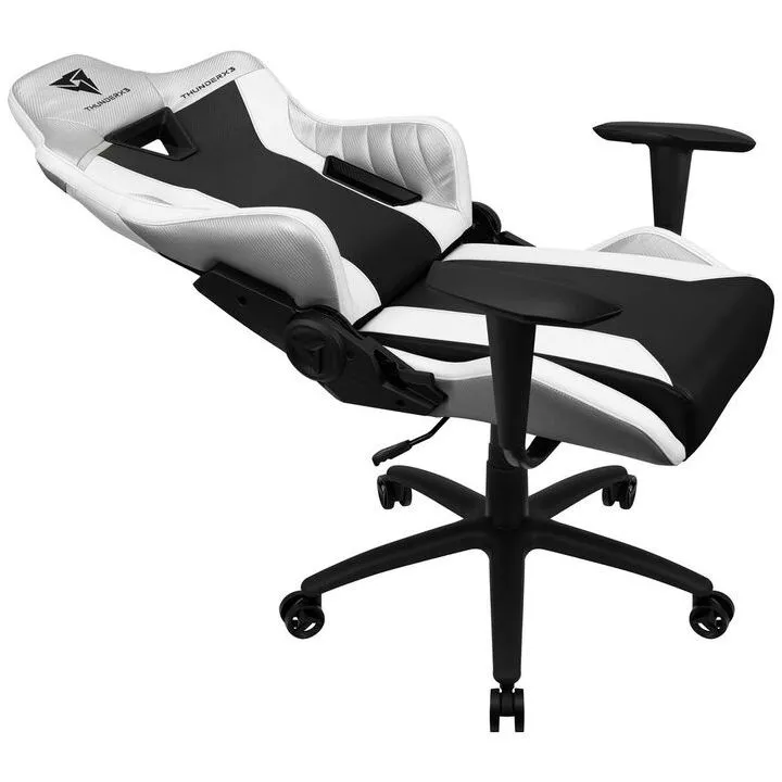 Scaun Gaming ThunderX3 TC3, PU Piele, Alb