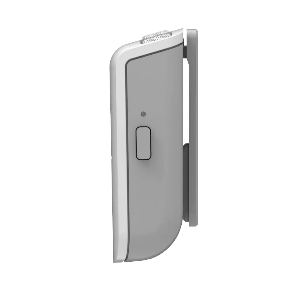Microfon portabil pentru înregistrare vocală Sennheiser Memory Mic, Fără fir, Alb