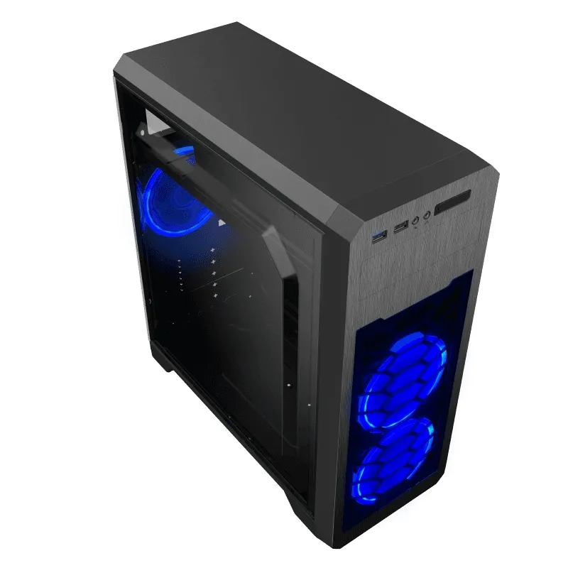 Carcasă PC Gamemax G563, Midi-Tower, ATX, Negru