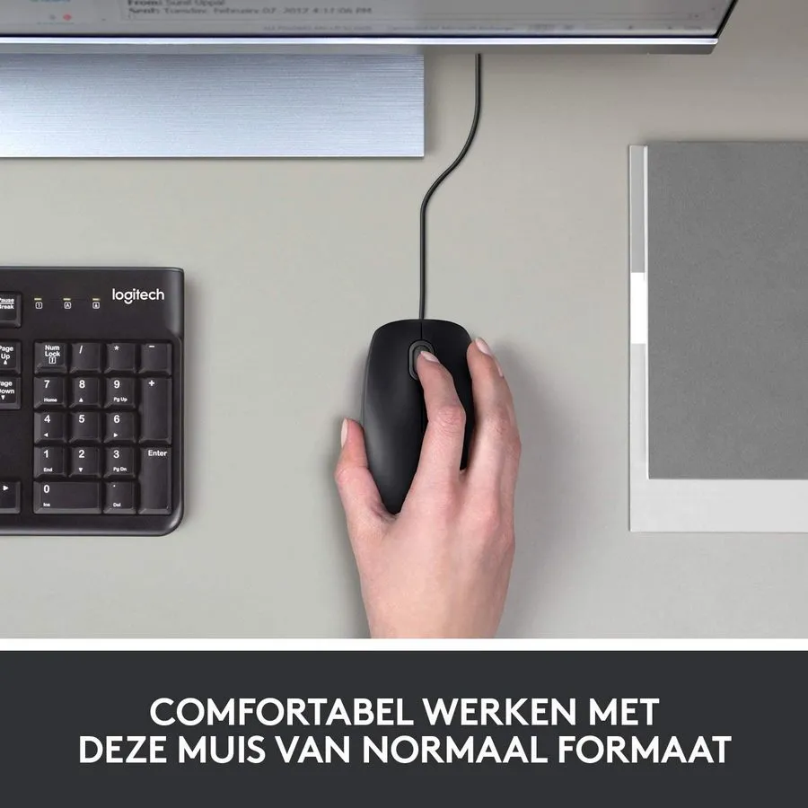 Mouse Logitech M100, Gri