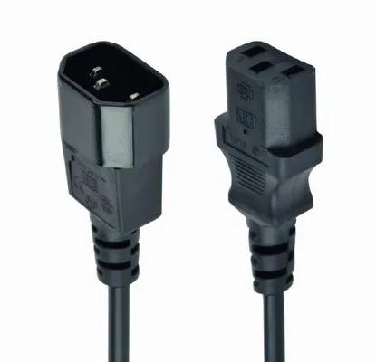 Cablu de alimentare Cablexpert Extins PC-189, 1.8 m, Negru