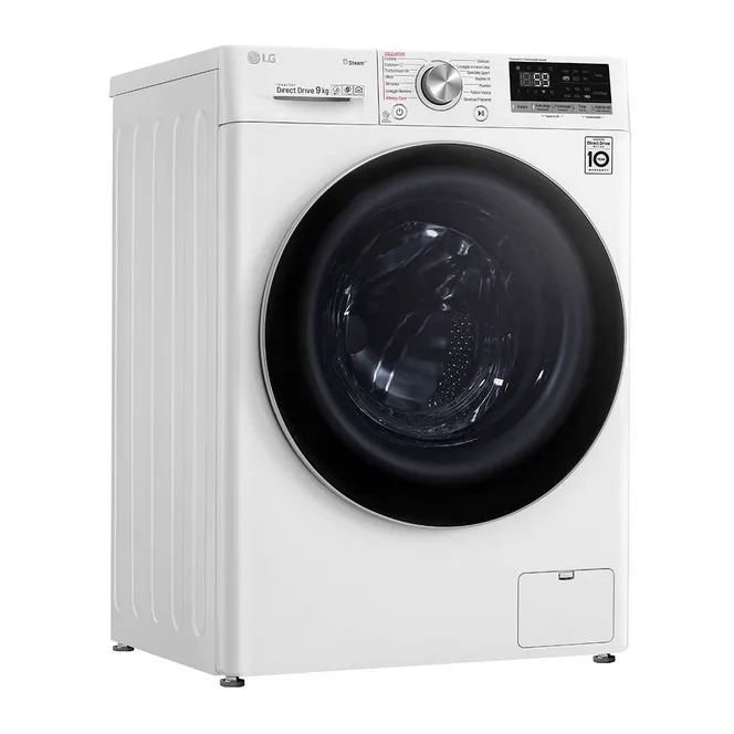 Mașină de spălat LG F4WV509S1E, 9kg, Alb