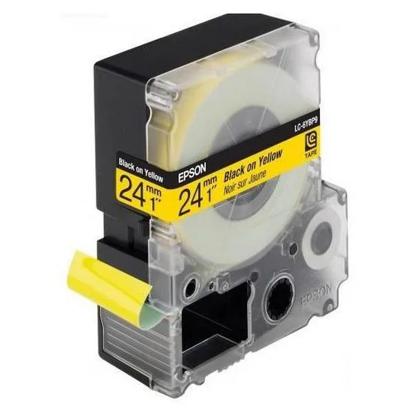 Cartuş de bandă Epson LK-6YBP, 24 mm x 9 m