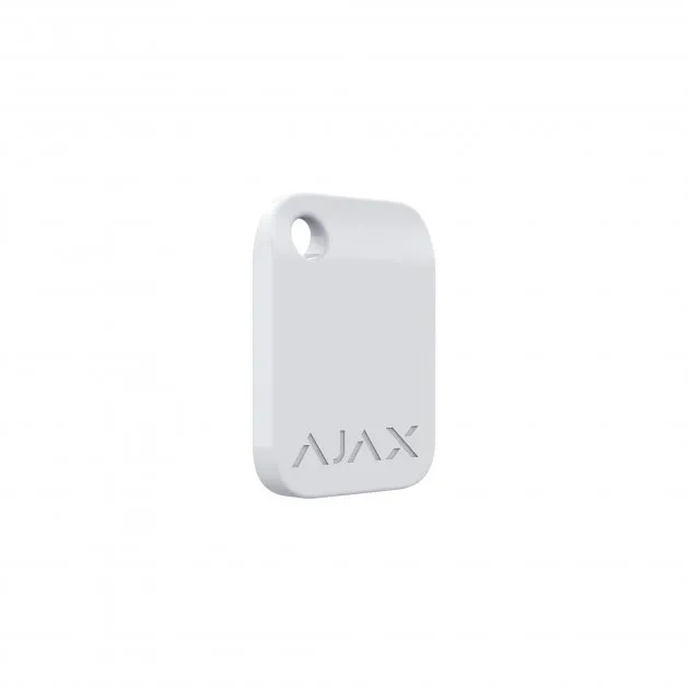 Cheia de securitate fără contact Ajax Tag, Alb