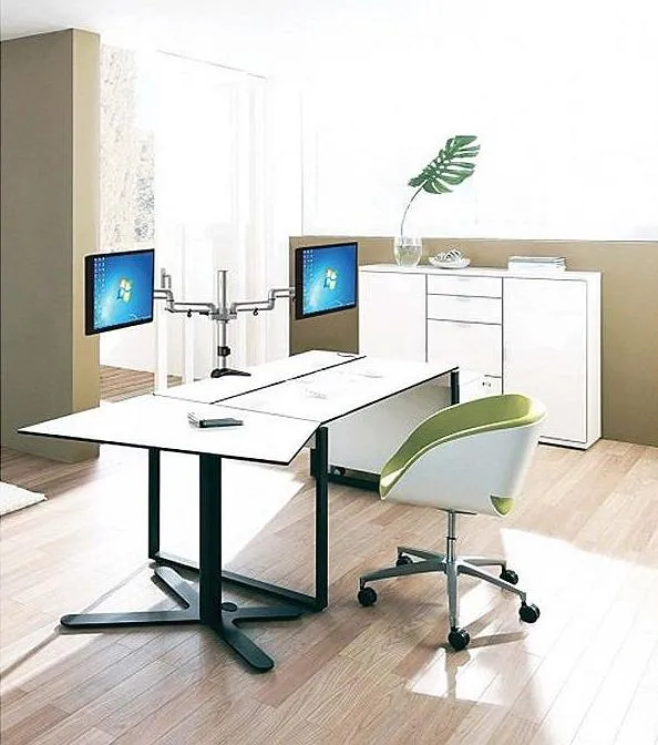 Suport birou pentru monitoare Reflecta FLEXO Desk 23-1010D, Argintiu