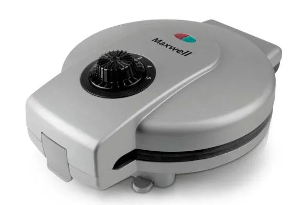 Aparat de preparat waffle Maxwell MW-1571, Argintiu