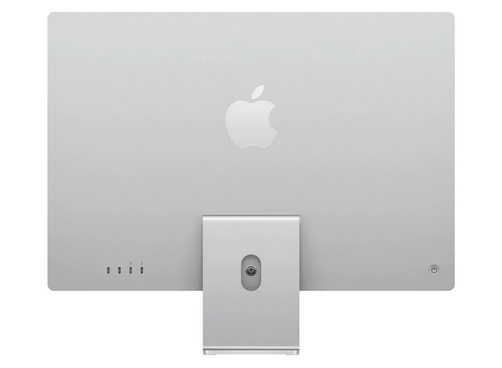 Computer All-in-One Apple iMac A2438, M1 with 8-core CPU and 8-core GPU, 16GB/512GB, Mac OS Big Sur, Argintiu