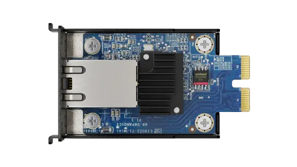 Modulul de actualizare a reţelei SYNOLOGY E10G22-T1-Mini, Albastru