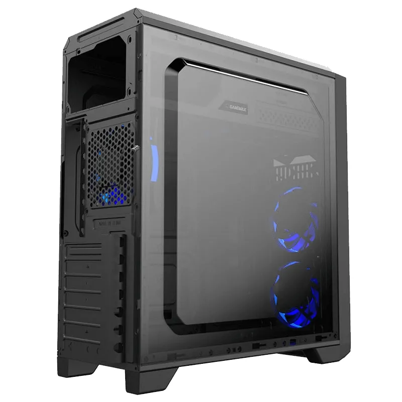 Carcasă PC Gamemax G563, Midi-Tower, ATX, Negru