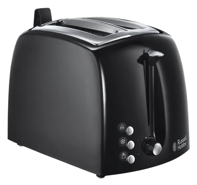 Toaster Russell Hobbs Textures Plus, Negru