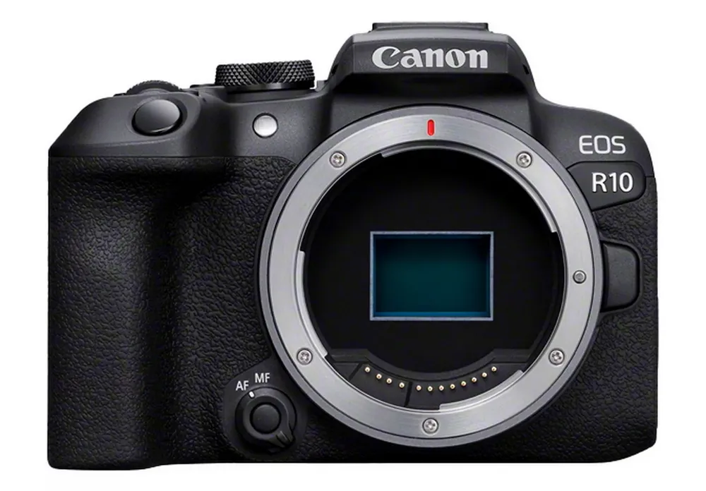 Aparat Foto Mirrorless Canon EOS R10 + RF-S 18-150mm IS STM & Adapter, Negru