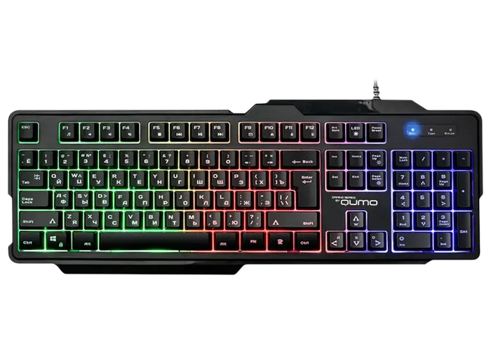 Tastatură QUMO Cobra, Cu fir, Negru