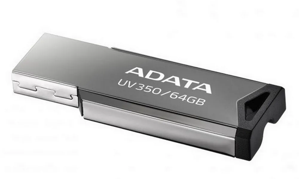 Memorie USB ADATA UV350, 64GB, Argintiu
