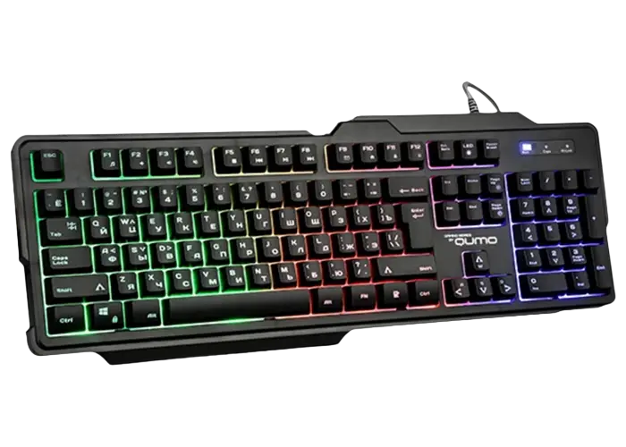 Tastatură QUMO Cobra, Cu fir, Negru