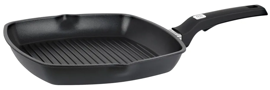 Tigaie-grill Rondell RDA-1350, 28cm, Negru