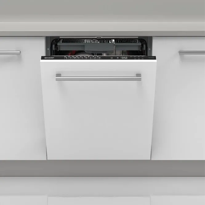 Mașină de spălat vase Sharp QW-NI27I47DX-EU, Alb