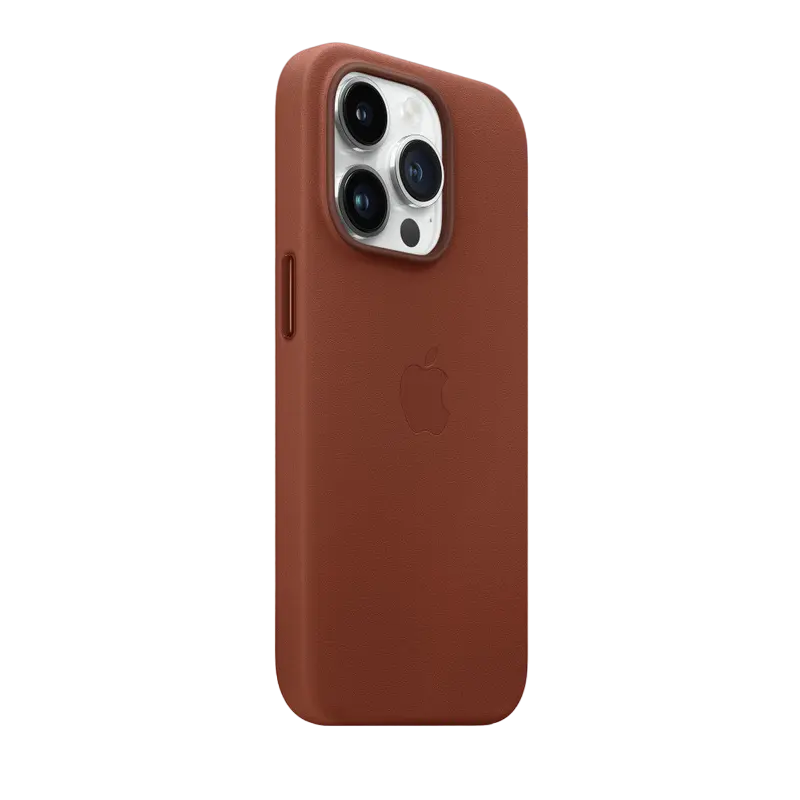 Original iPhone 14 Pro Leather Case with MagSafe - Umber, Model A2908