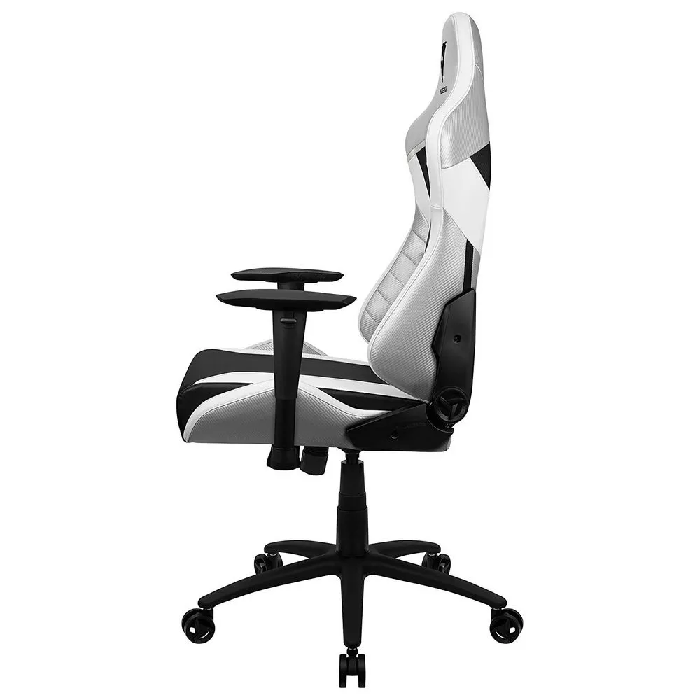 Scaun Gaming ThunderX3 TC3, PU Piele, Alb