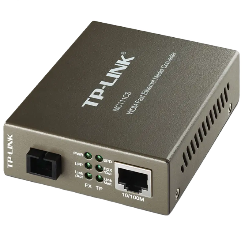 Convertor media TP-LINK MC111CS, 20 km