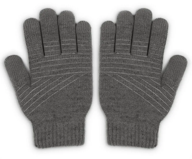 Mănuși senzoriale Moshi Digits Touchscreen Gloves, Large, Gri închis