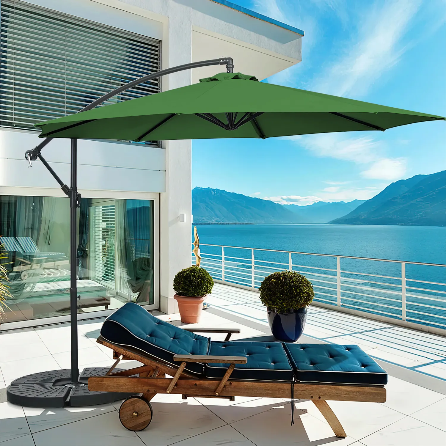 Umbrela de gradina Marbella (verde)