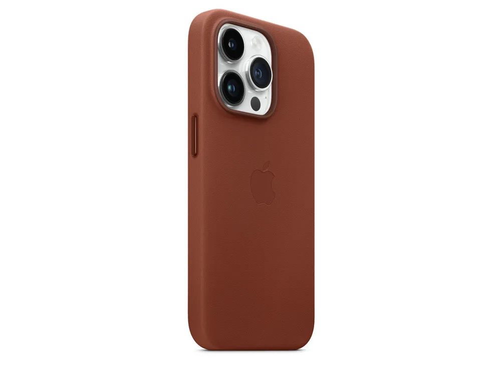 Original iPhone 14 Pro Leather Case with MagSafe - Umber, Model A2908