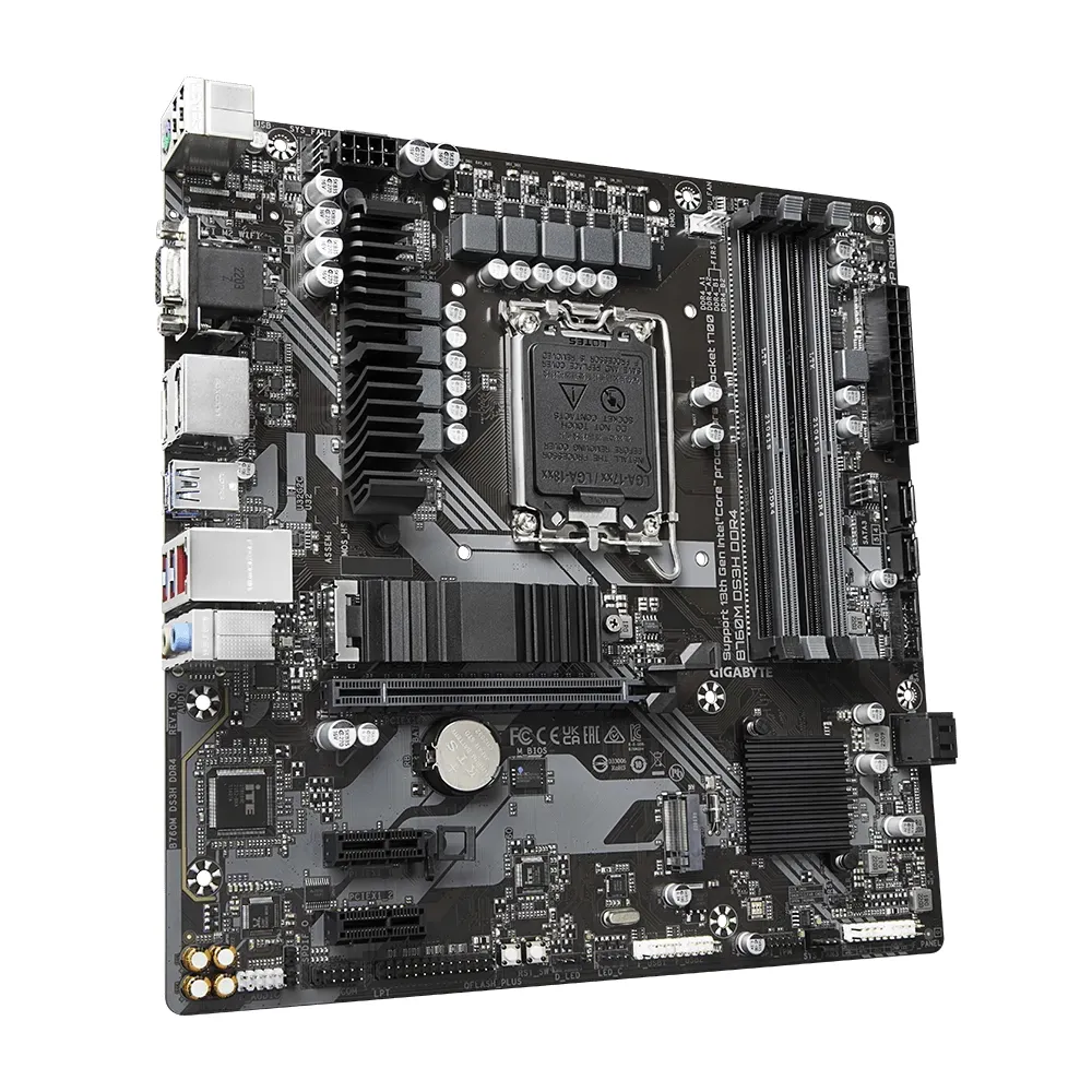 Placă de bază Gigabyte B760M DS3H DDR4, LGA1700, Intel B760, Micro-ATX