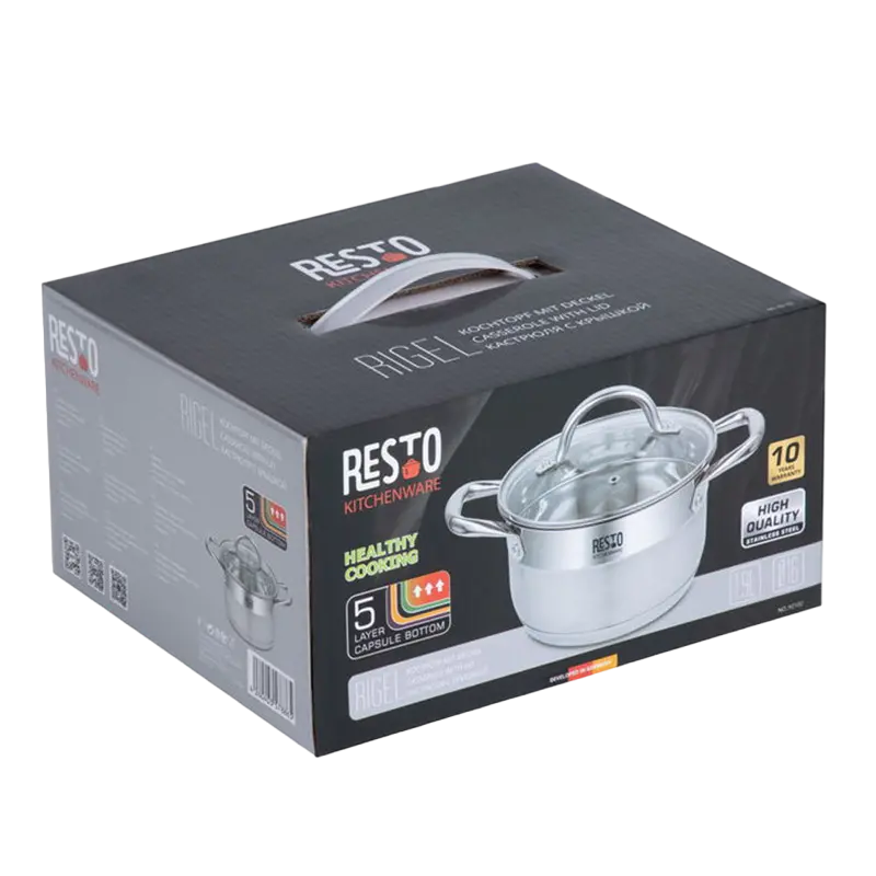 Cratiță RESTO 92102, 1,9L, Oțel inoxidabil