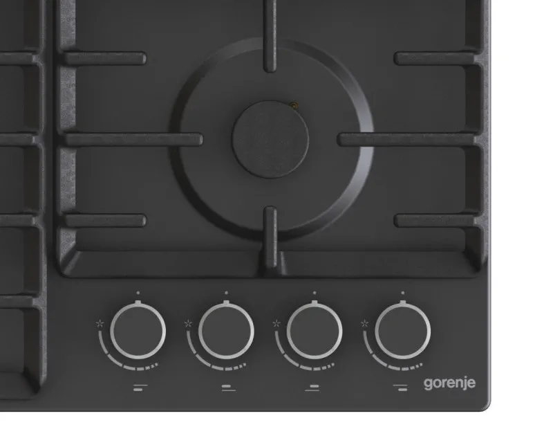 Plită pe gaz Gorenje G 642 AB, Negru
