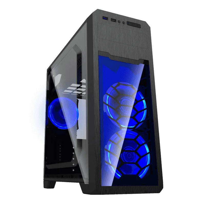 Carcasă PC Gamemax G563, Midi-Tower, ATX, Negru