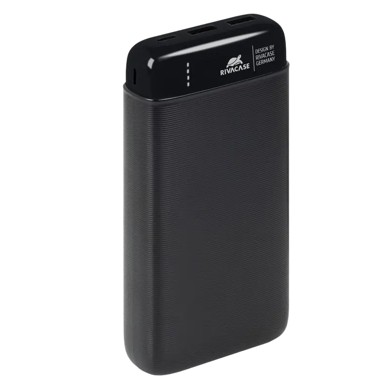 Acumulator extern RivaCase VA2180, 2000mAh, Negru
