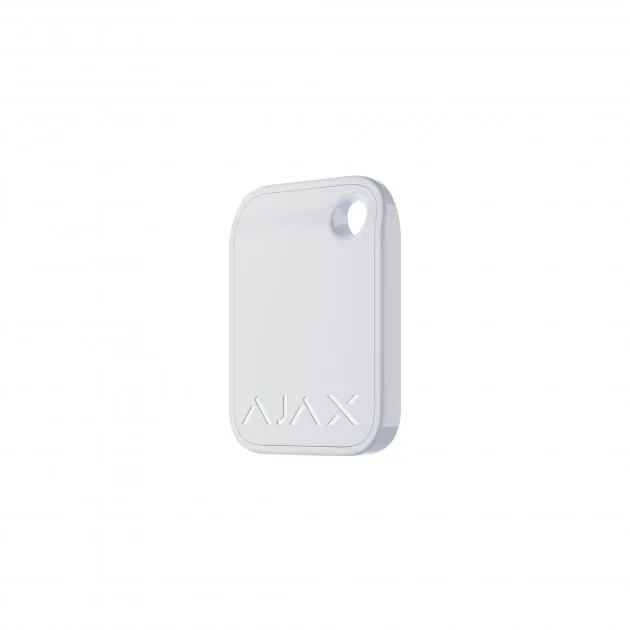 Cheia de securitate fără contact Ajax Tag, Alb