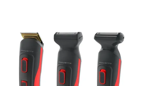 Trimmer pentru bărbați Rowenta 8-in-1 Selectium TN9400F4, Negru | Roșu