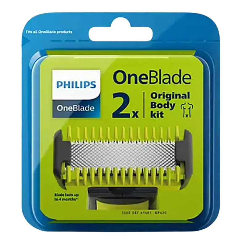 Lamă de schimb pentru aparatul de ras electric Philips QP620/50, Verde