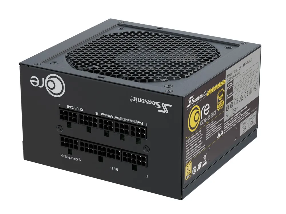 Sursă Alimentare PC Seasonic CORE GX, 650W, ATX, Complet modular