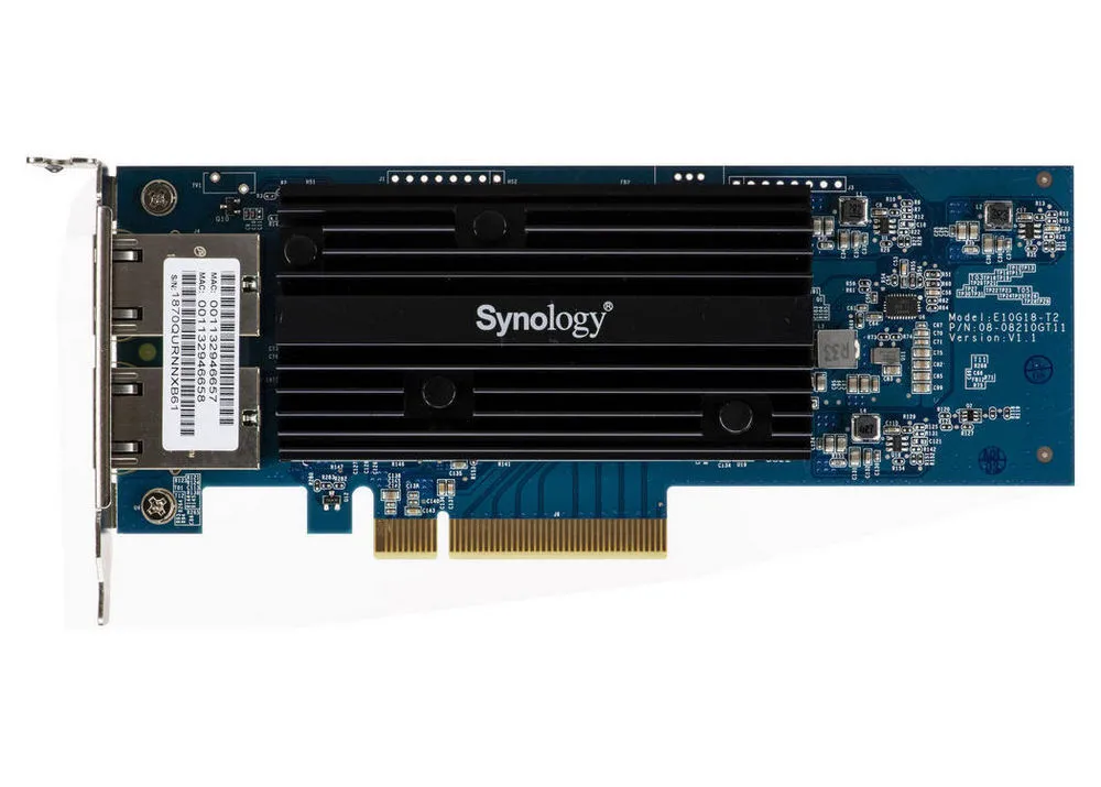 Adaptor de rețea SYNOLOGY E10G18-T2, Albastru